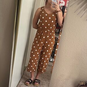 Polka Dot Jumpsuit